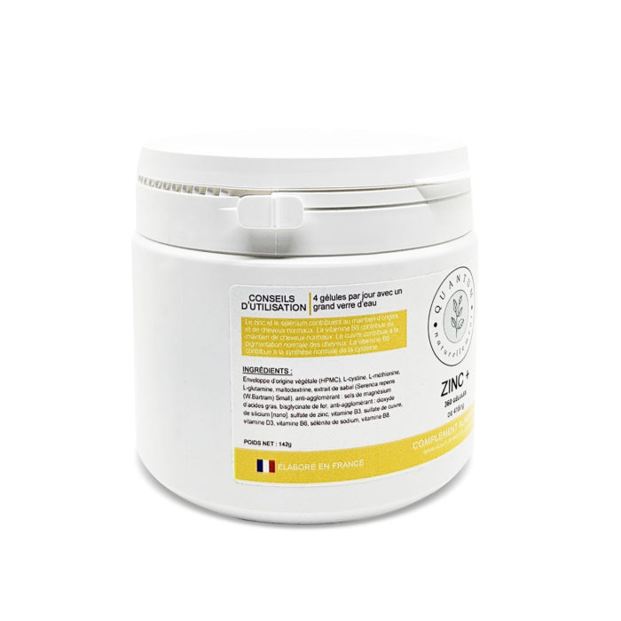 Zinc + (Cure 3 mois)