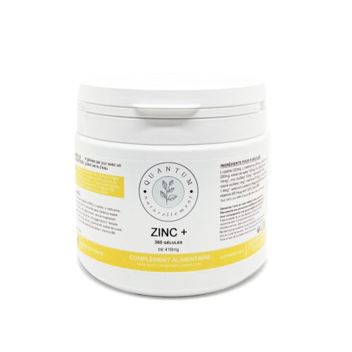 Zinc + (Cure 3 mois)