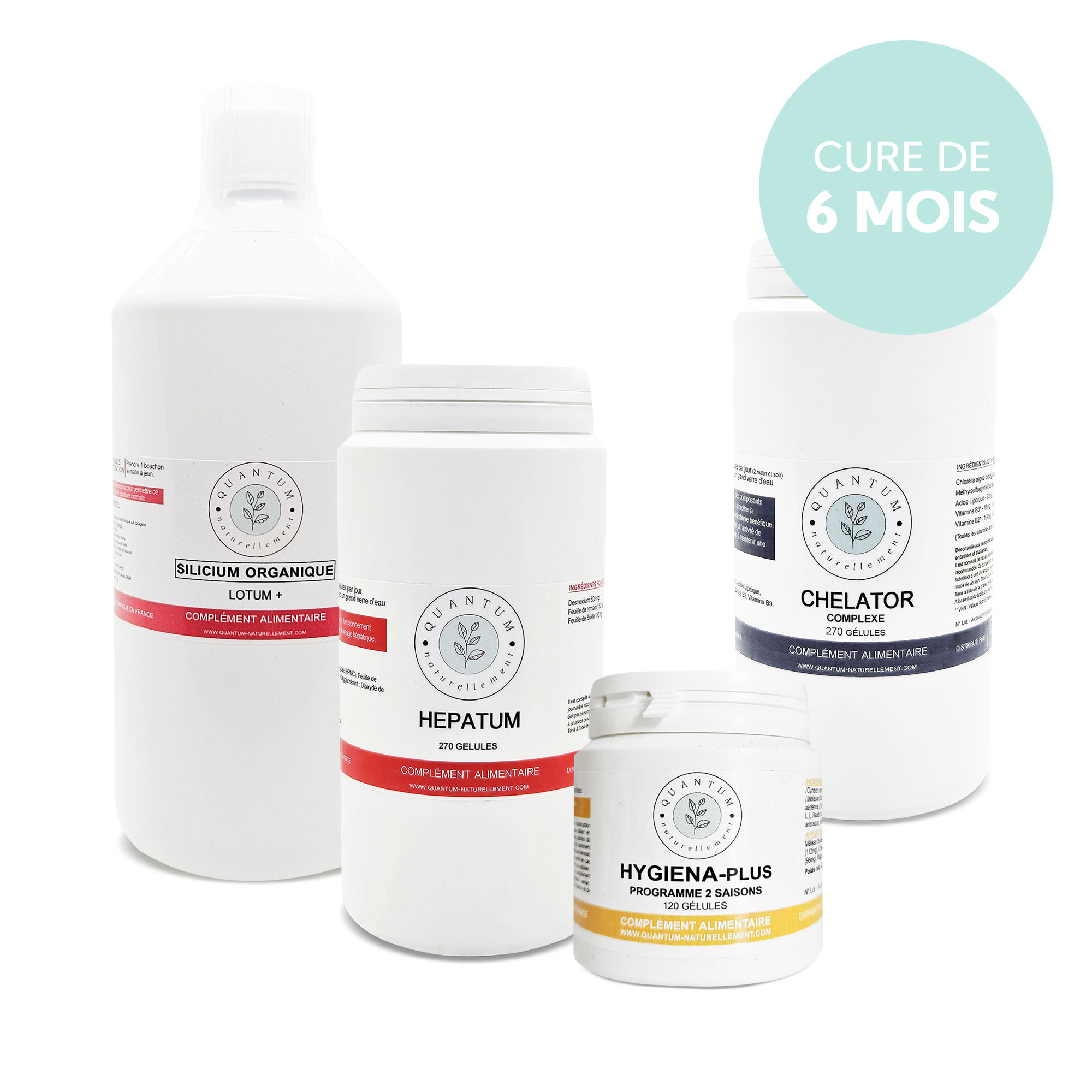 Pack Métaux Lourds (cure 6 mois)