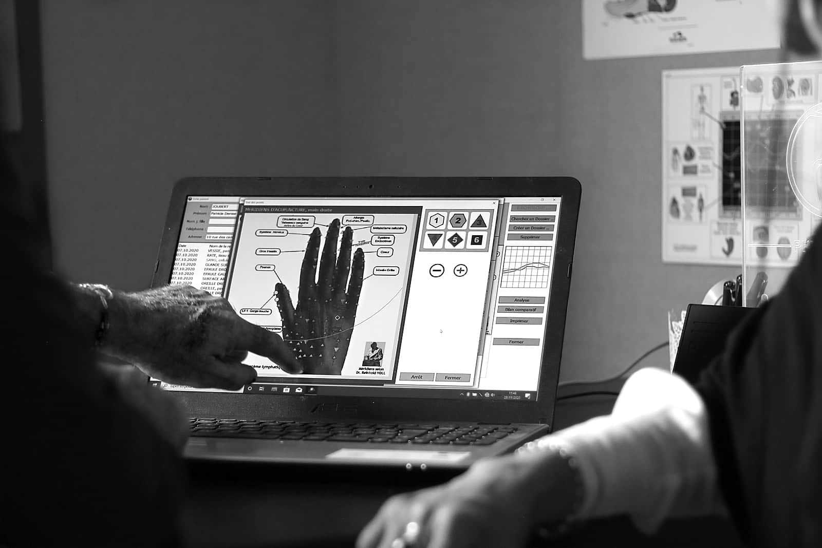 physioscan-oligoscan Faire un bilan énergétique Physioscan